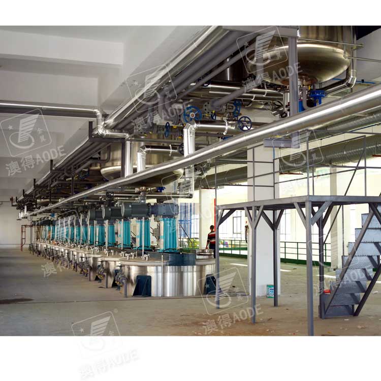 3000L油墨(mo)自動化(huà)生産線(xian)